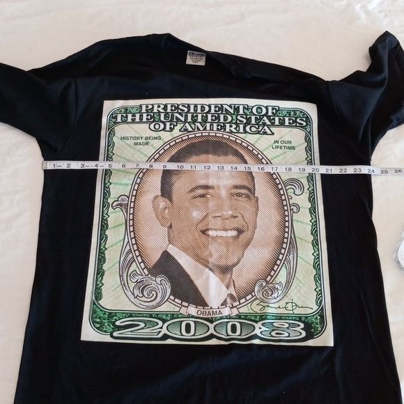 History Being Made Barack Obama Ocean Bay Art wear Vintage Graphic T-shi… - Picture 8 of 16